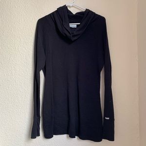 Cowl neck long sleeve Columbia top